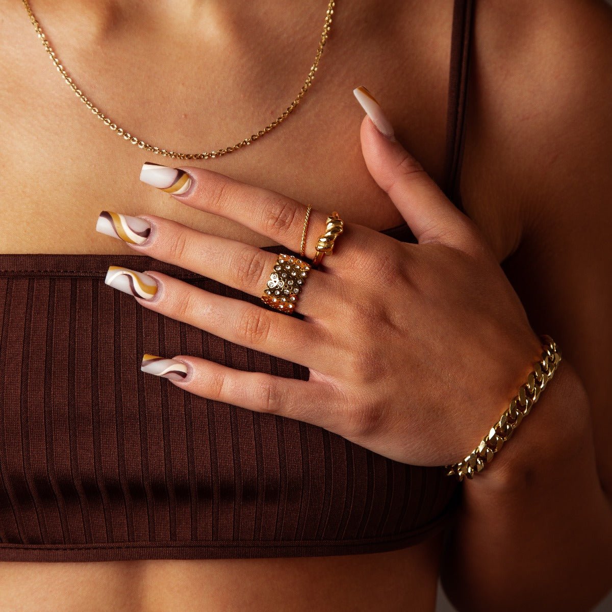 Ring Valenciana 18K Gold Plated