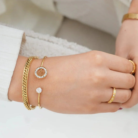 Bracelet Links 18K Gold Plated