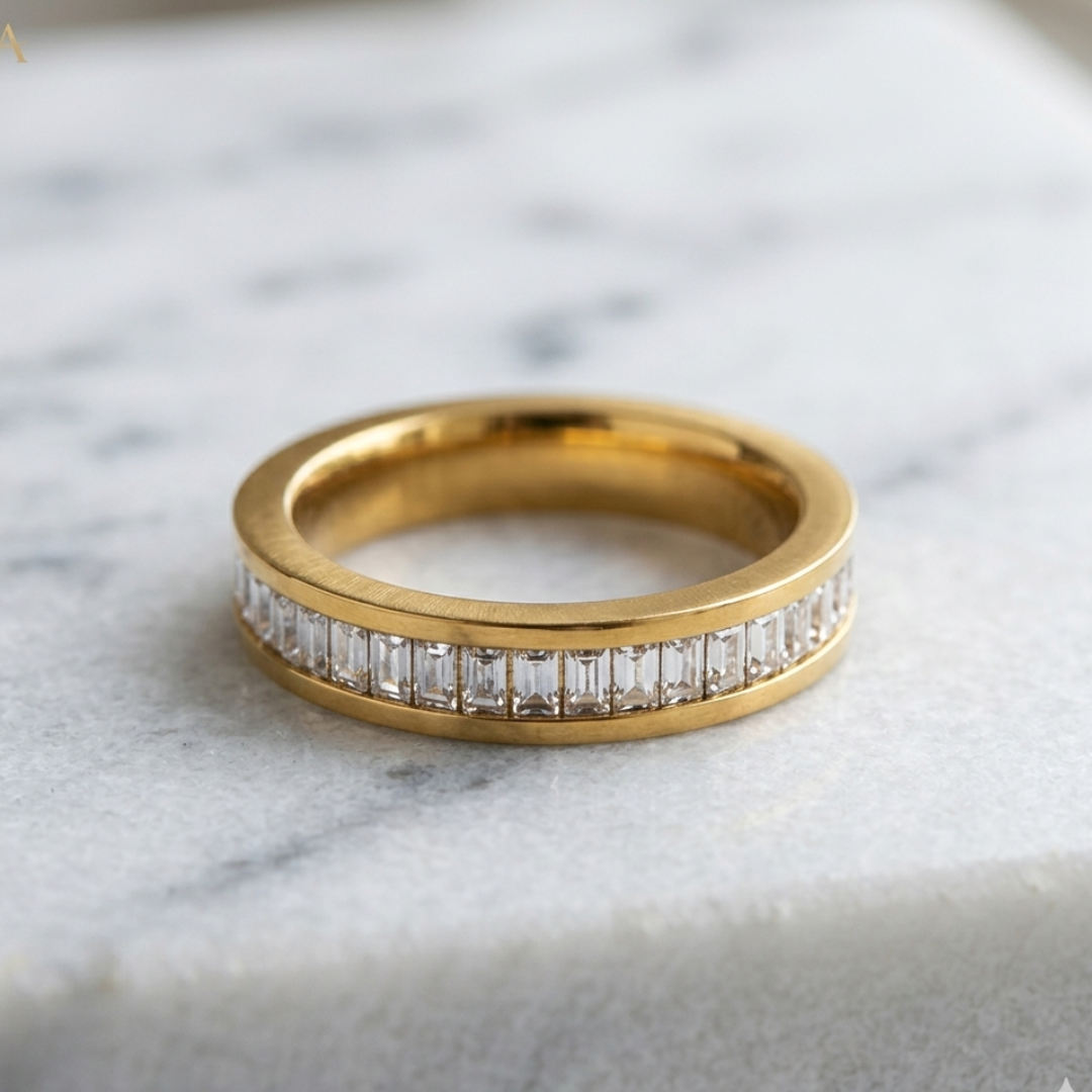 Eternal Glow Ring Gold Plated 18k