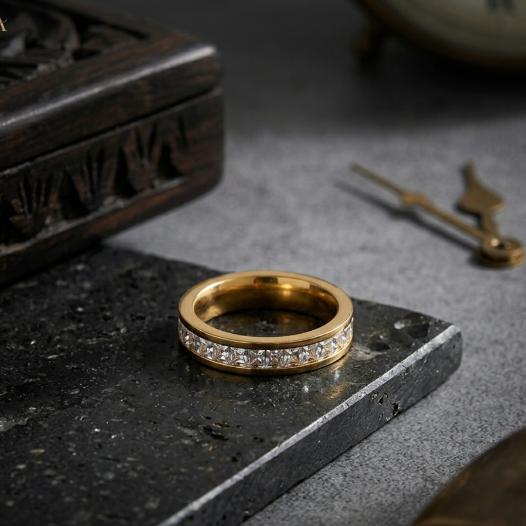 Eternal Glow Ring Gold Plated 18k