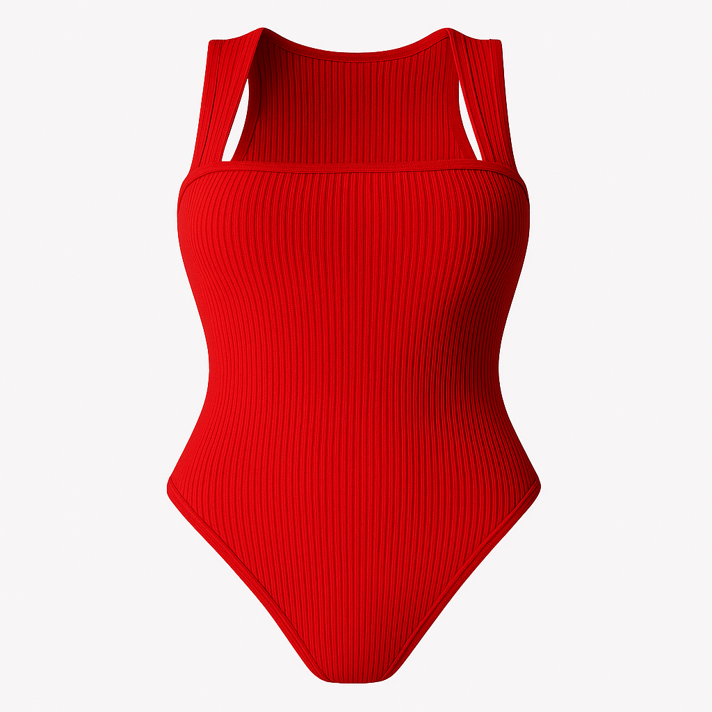 Ribbed Snatching Bodysuit