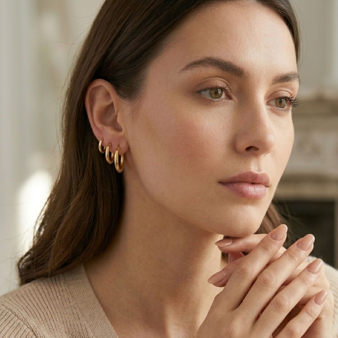Golden Elegance Earrings