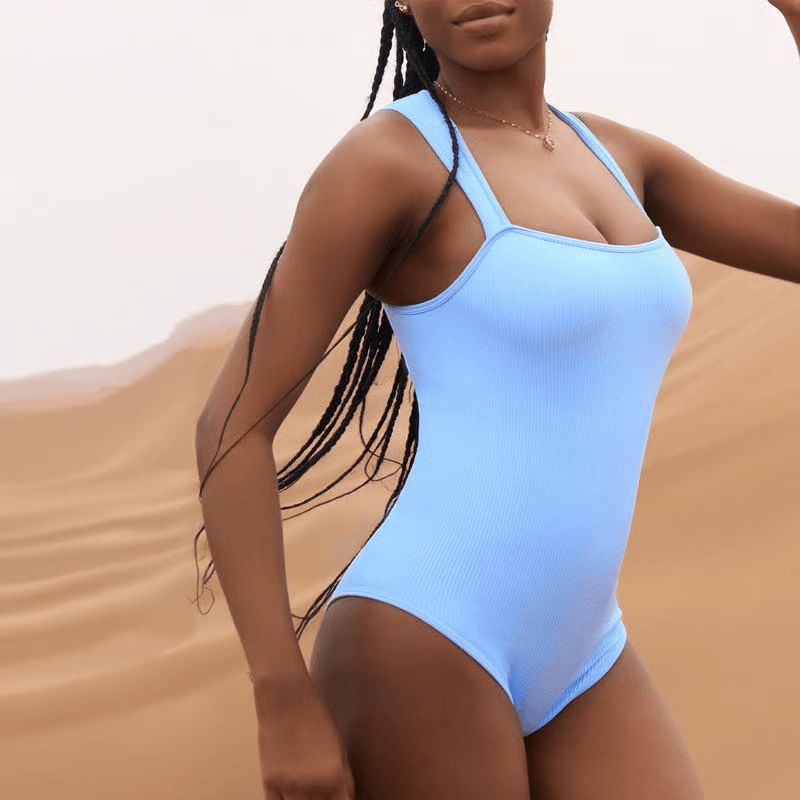 Ribbed Snatching Bodysuit