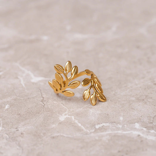 Ring Ramos Adjustable 18K Gold Plated