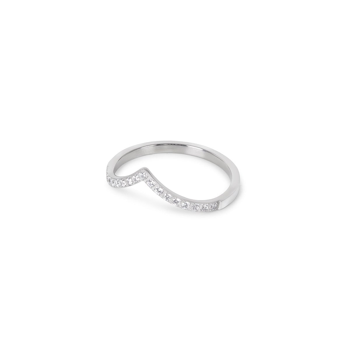 Ring Trinity Zirconia - Silver