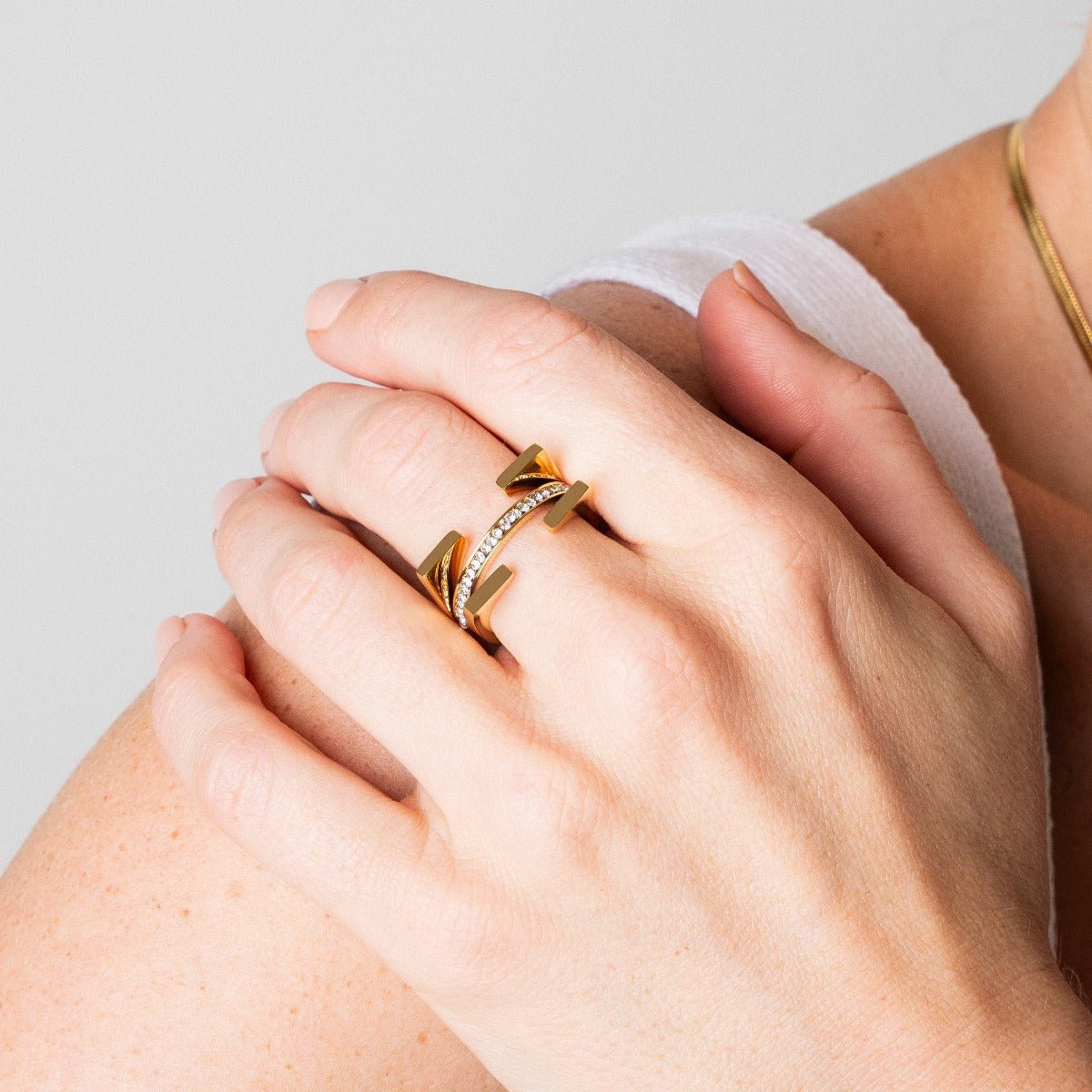 Ring Truth 18K Gold Plated