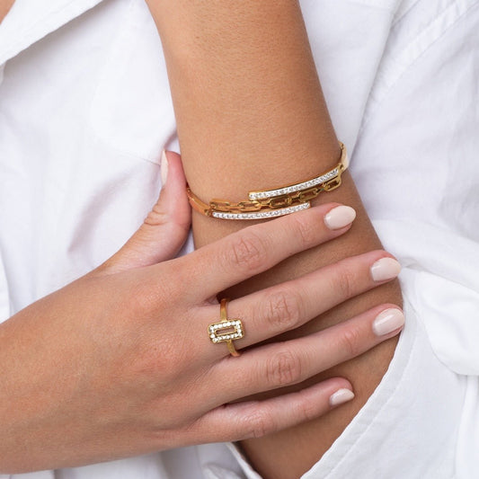 Donatela Bracelet 18K Gold Plated