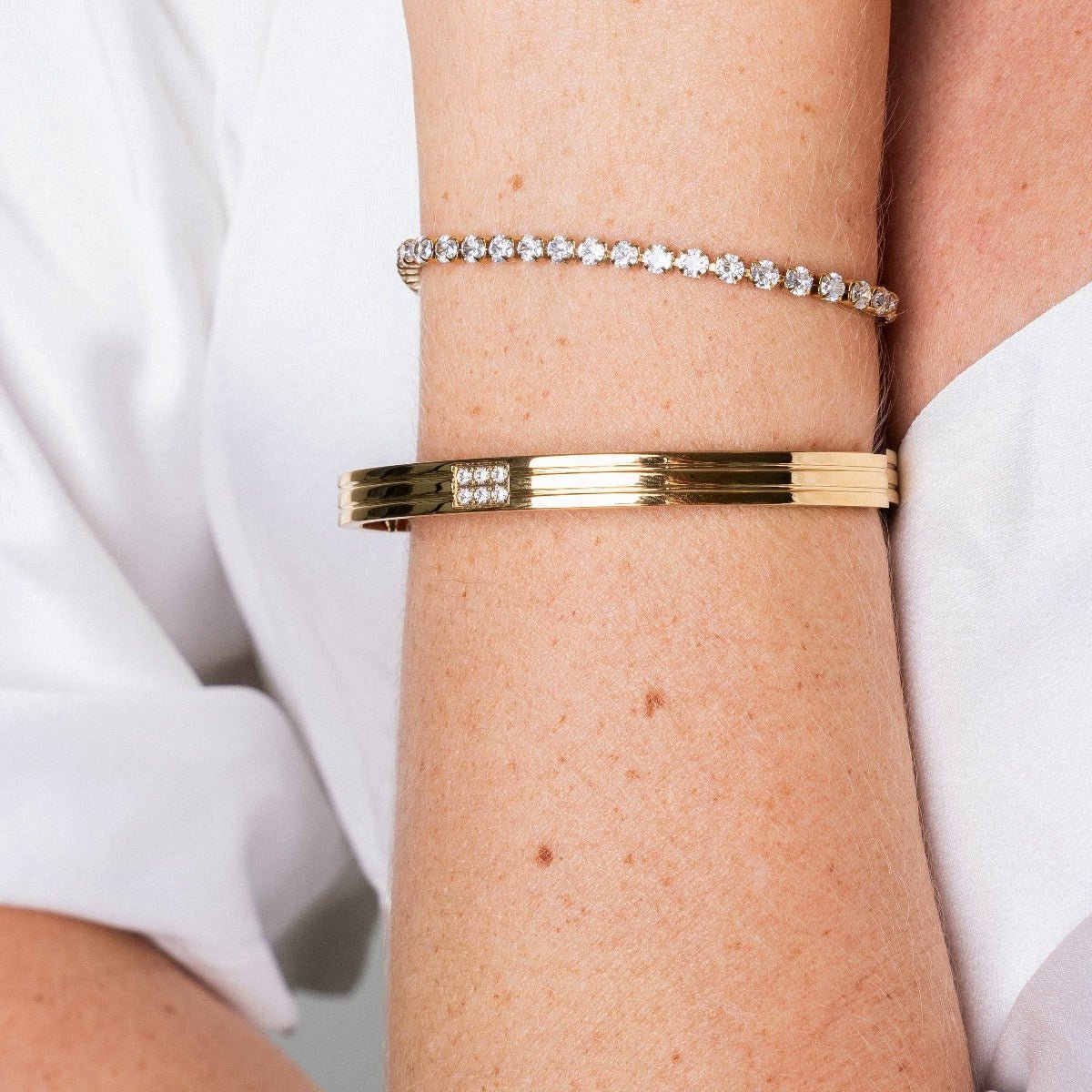 Hanna Bracelet 18K Gold Plated