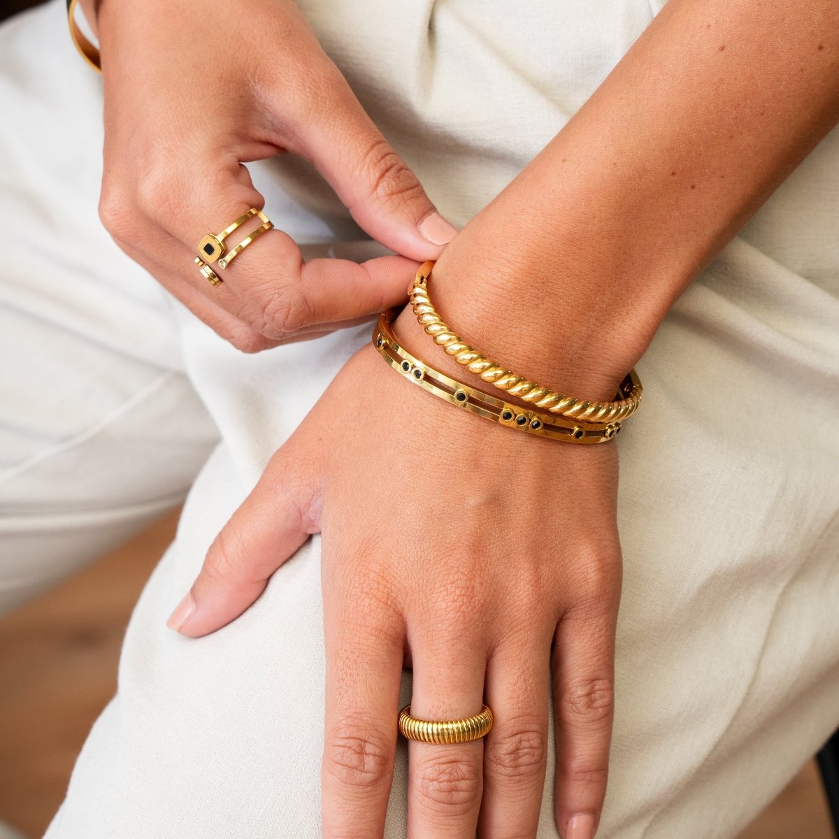 Pisa Bracelet 18K Gold Plated