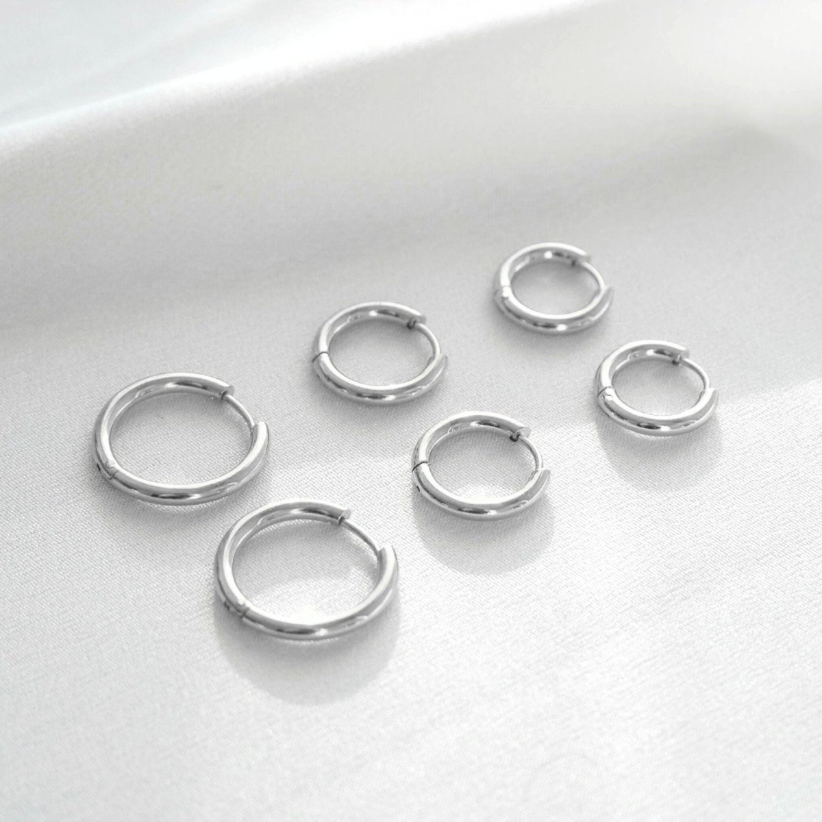 Trio of Hoops Earring 18K Gold Plated