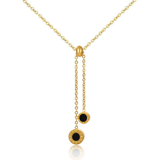 Necklace Athens Tie-shaped 18K Gold Plated