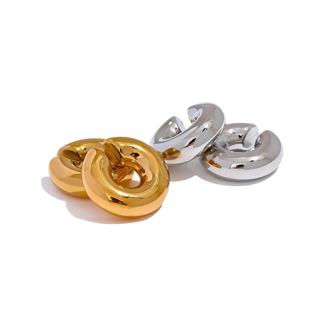 Ear Cuff Lola Chunky 18K Gold Plated