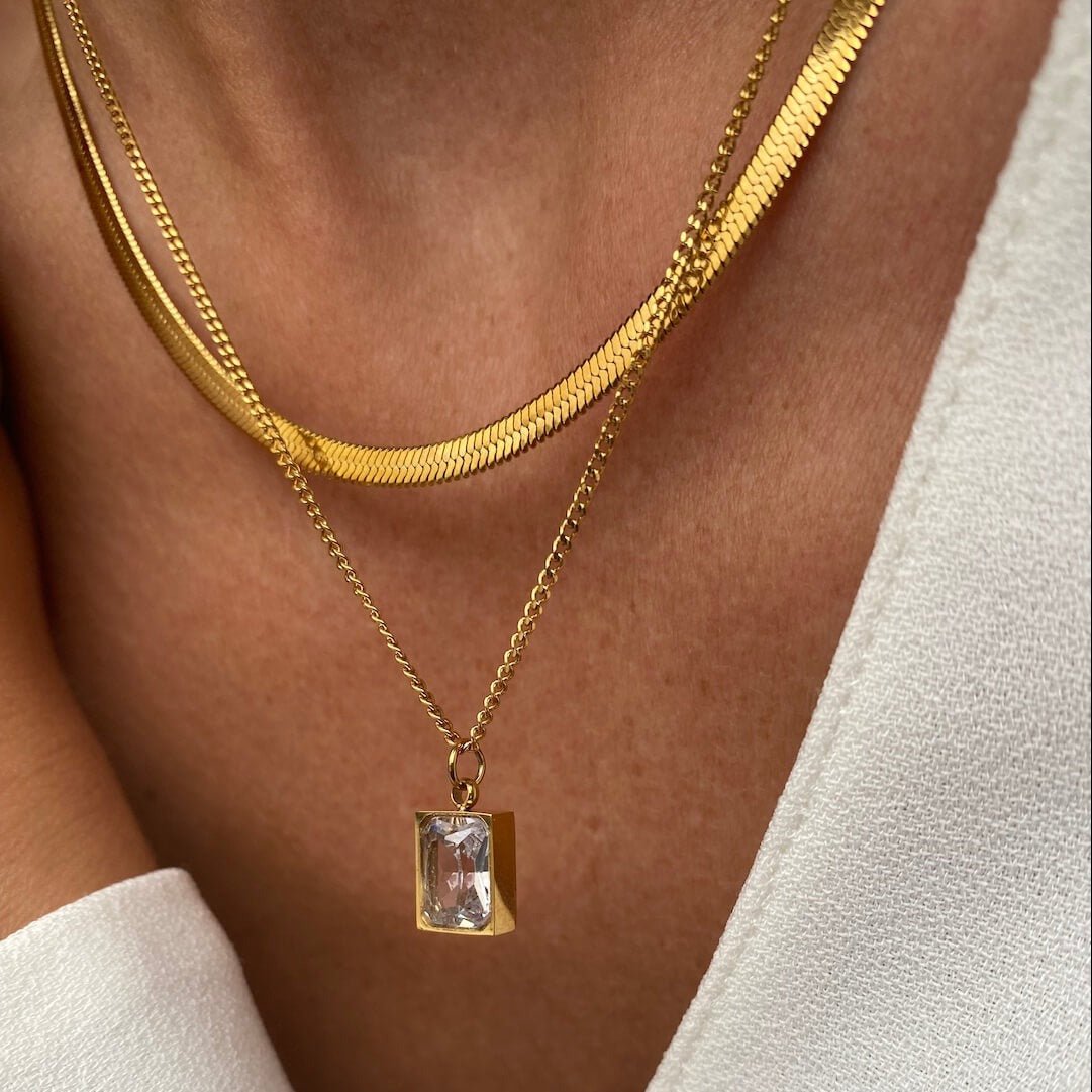 Paris Necklace Mix 18K Gold Plated