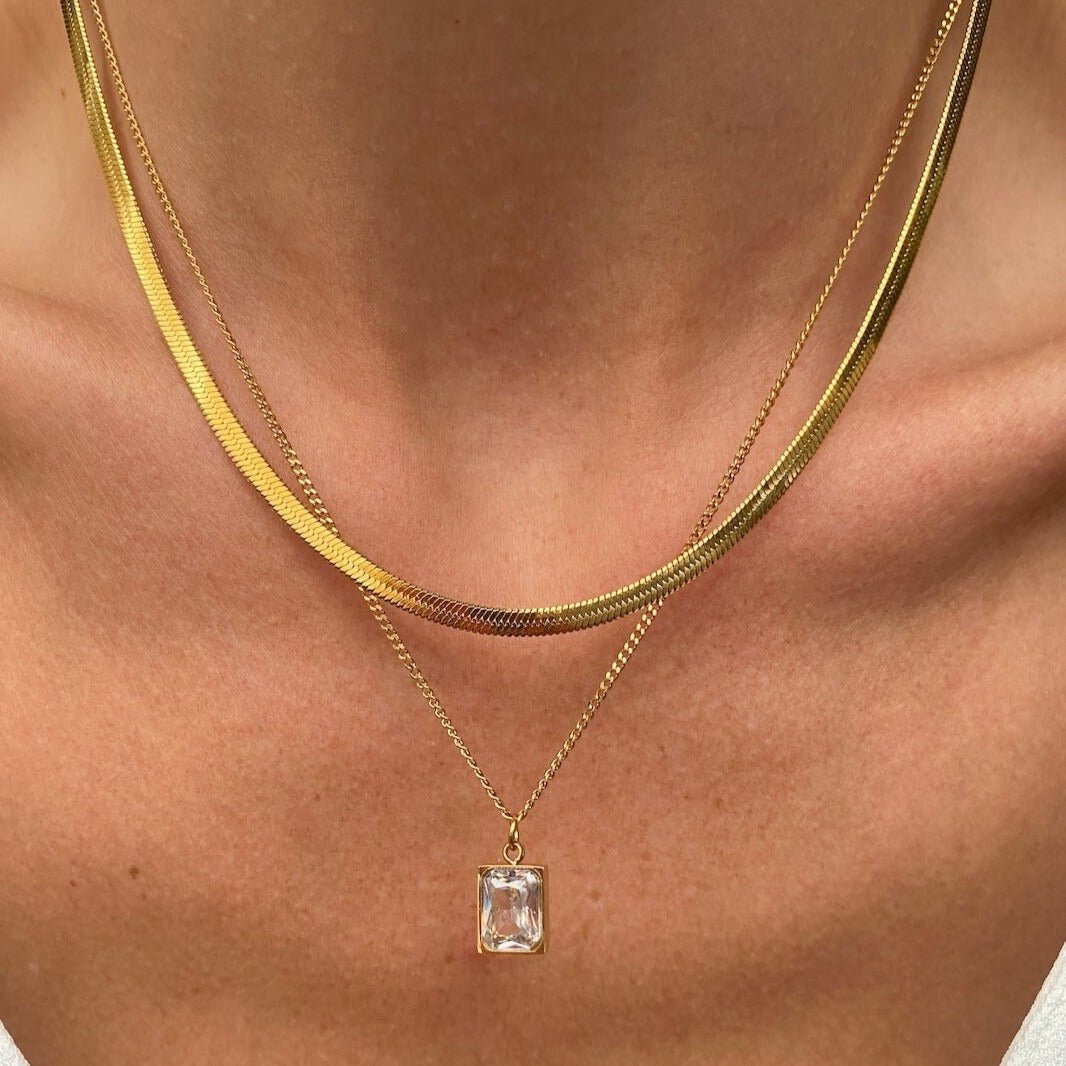 Paris Necklace Mix 18K Gold Plated