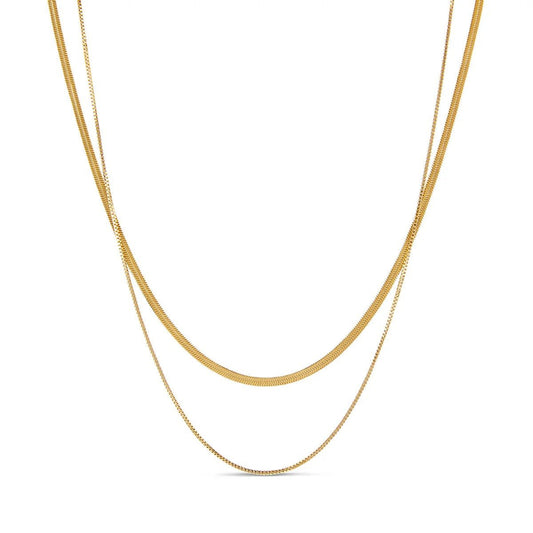 Necklace Mixes Essentials 18K Gold Plated