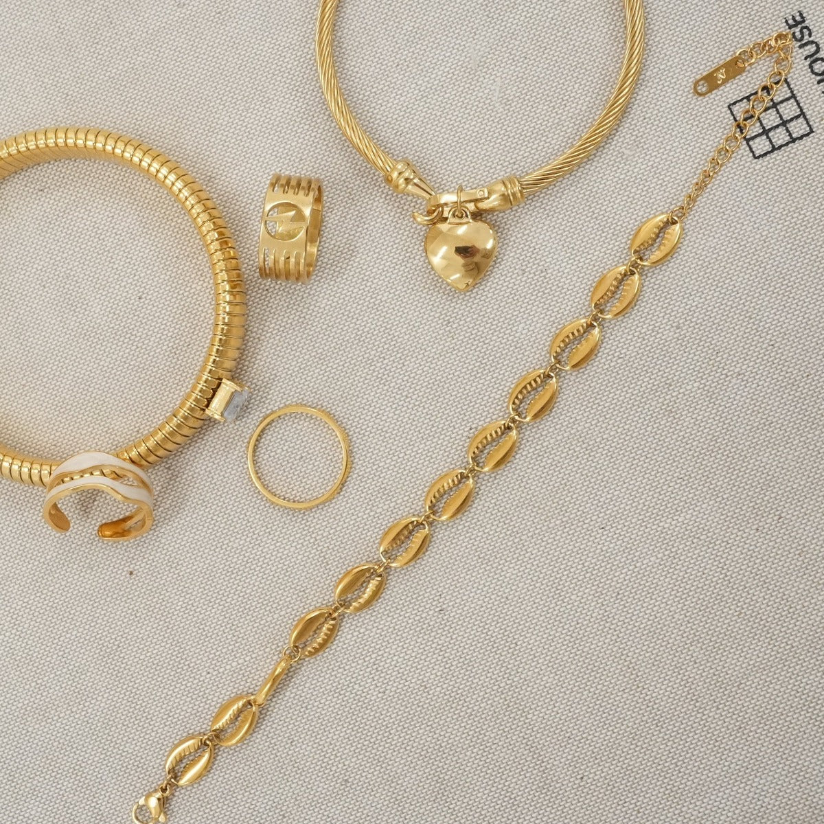 Noronha Bracelet 18K Gold Plated